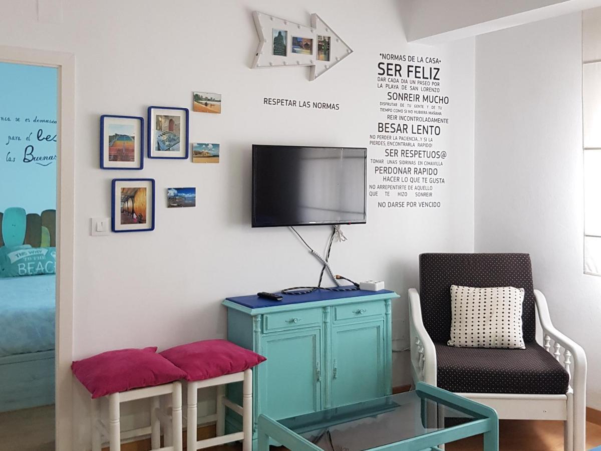 Apartmán Apartamento Playa San Lorenzo Gijón Exteriér fotografie